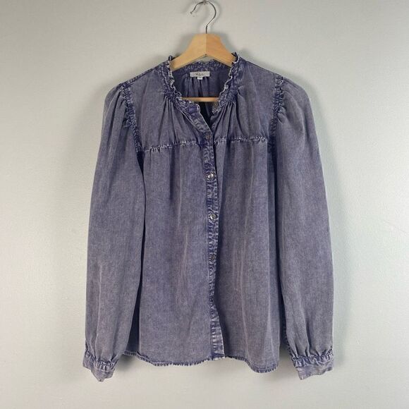 Rails Camille Top Sapphire Acid Wash - Picture 6 of 16